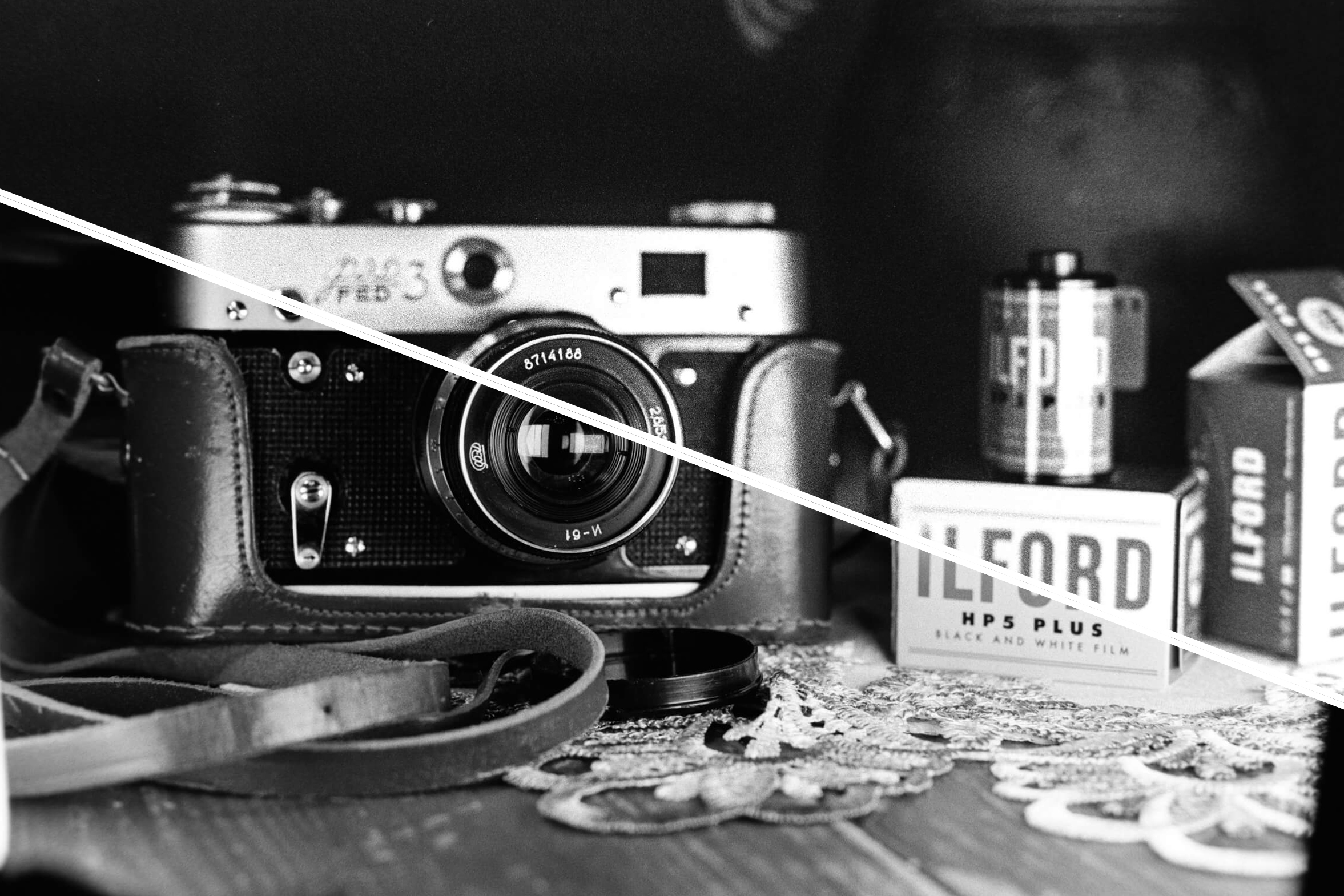 Сравнение плёнок Ilford HP5+ и Тасма 42Л